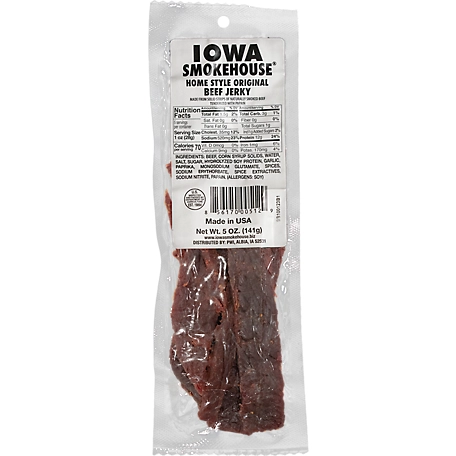 Iowa Smokehouse Homestyle Original Beef Jerky, 5 oz.