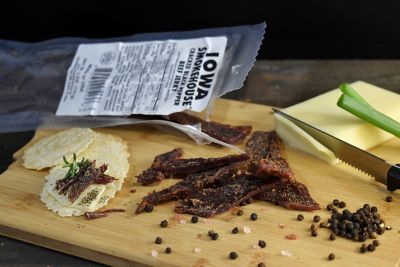 Image showing  Cracked Black Pepper Beef Jerky, 5 oz.