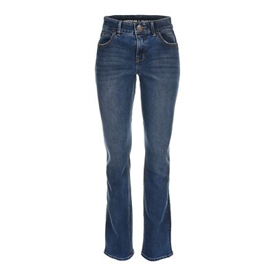 American Star Women's Stretch Fit Mid-Rise Lansing Bootcut Jeans