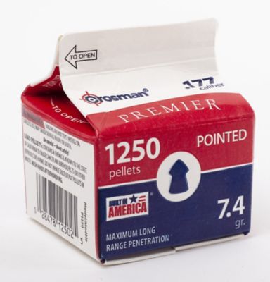 Crosman Pointed Pellets, 1,250 ct.
