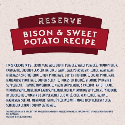 Image showing  Limited Ingredient Diets Buffalo and Sweet Potato Formula Canned Dog Food 13, oz.