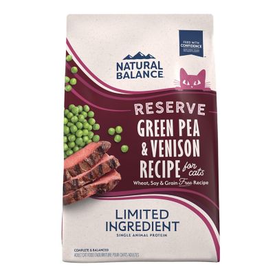 Image showing 8 th Natural Balance Limited Ingredient Reserve Green Pea & Venison Recipe Cat Dry