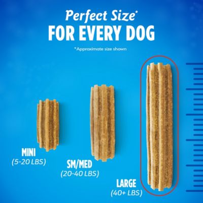 Image showing  Daily Oral Care Adult Large Breed Chicken Flavor Dog Treats