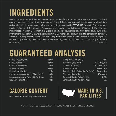 Image showing 7 th Purina Pro Plan High Protein Sensitive Skin & Sensitive Stomach Lamb & Oat Meal Formula Dry Dog Food