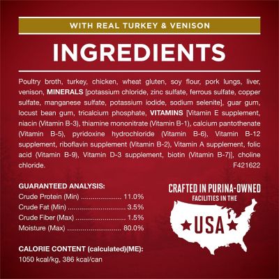 Image showing  True Instinct Tender Cuts in Gravy Real Turkey/Venison & Chicken/Duck Variety Pack Wet Dog Food, 13 oz., 6 ct.
