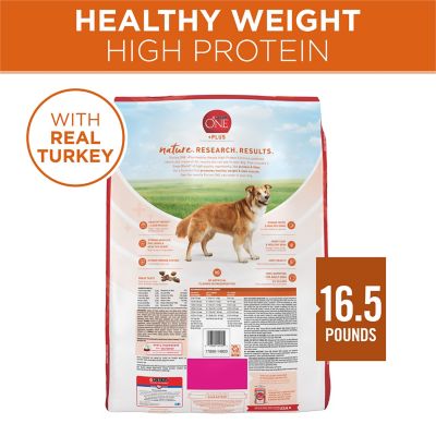 Image showing 8 th Purina ONE SmartBlend Healthy Weight Turkey Formula Dry Dog Food
