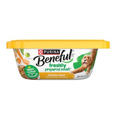 Purina Beneful Prepared Meals Beef and Chicken Stew Wet Dog Food, 10 oz.