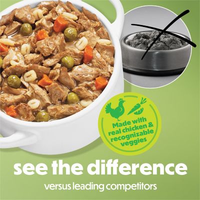 Image showing  Prepared Meals Beef and Chicken Stew Wet Dog Food, 10 oz.