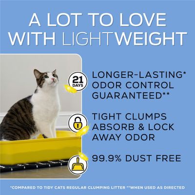 Image showing  Lightweight Blossom Scented Tough Odor Solution Cat Litter