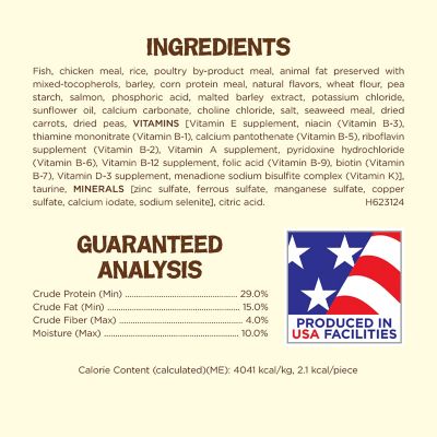 Image showing  Party Mix Natural Yums With Real Salmon Cat Treats, 2.1 oz.