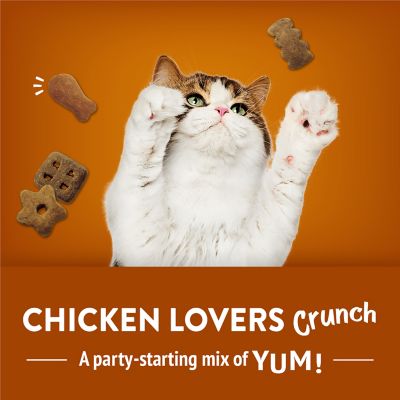 Image showing Purina Friskies Party Mix Chicken Lovers Crunch Cat Treats