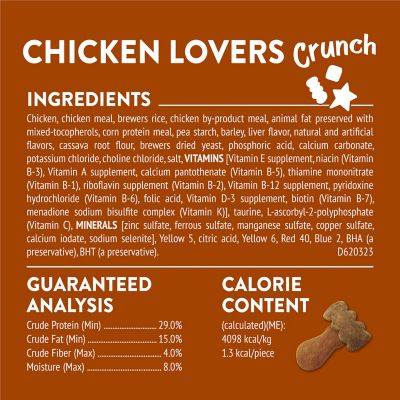 Image showing Purina Friskies Party Mix Chicken Lovers Crunch Cat Treats