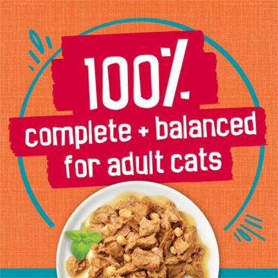 Image showing  Wet Cat Food Tasty Treasures With Chicken and Tuna in Gravy (Scallop Flavor), 5.5 oz.