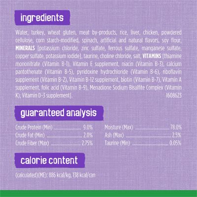 Image showing 5 th Purina Friskies Indoor Cat Food Turkey in Gravy, 5.5 oz.