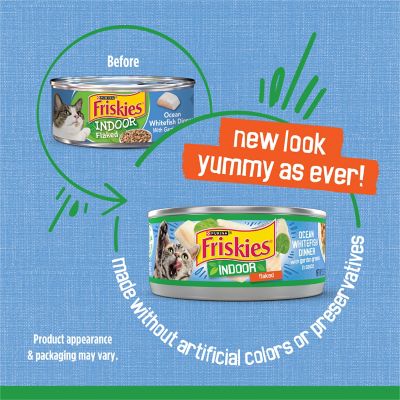 Image showing  Selects Indoor Flaked Ocean Whitefish Canned Cat Food