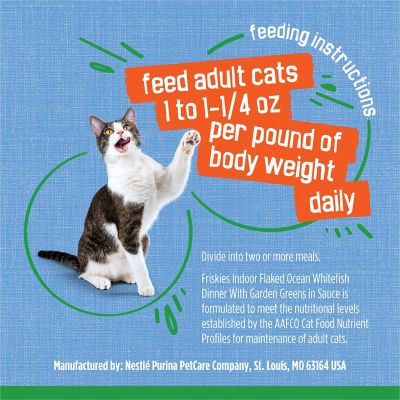 Image showing 6 th Purina Friskies Selects Indoor Flaked Ocean Whitefish Canned Cat Food