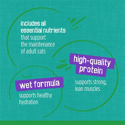 Image showing 5 th Purina Friskies Indoor Cat Food Meaty Bits Saucy Seafood Bake With Garden Greens in Sauce, 5.5 oz.