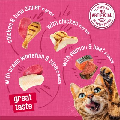 Image showing  Surf & Turf Wet Cat Food, 5.5 oz., 40 pk.