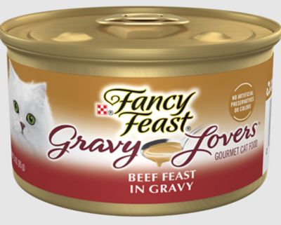 Image showing 7 th Purina Fancy Feast 3 oz. Gravy Liver Beef