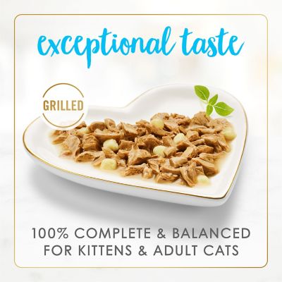 Image showing  Delights With Cheddar Grilled Tuna & Cheddar Cheese Feast in Wet Cat Food Gravy Cat Food, 3 oz.