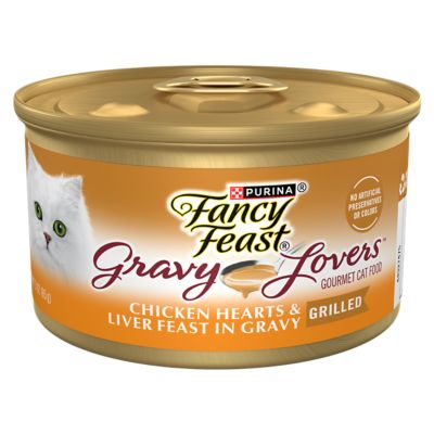 Fancy Feast 3 oz. Gravy Liver Chicken Heart/Liver