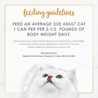 Image showing 5 th Purina Fancy Feast 3 oz. Gravy Liver Chicken Heart/Liver