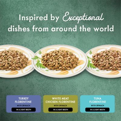 Image showing  Medleys Florentine Garden Veggies and Greens Wet Cat Food, 3 oz. Can, 12 pk., 050845