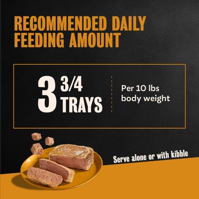 Image showing 9 th Cesar Chicken & Veal 3.5 oz. Tray