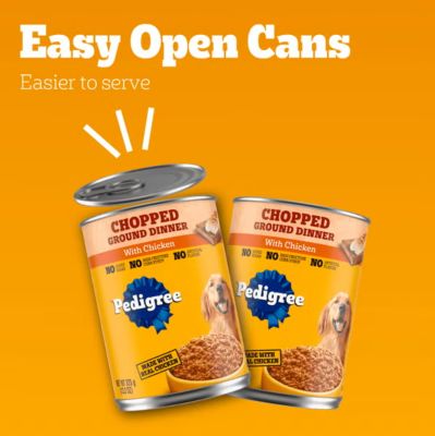 Image showing  Adult Chopped Ground Dinner with Chicken Wet Dog Food, 13.2 oz.