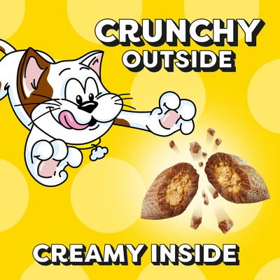 Image showing  Classic Crunchy and Soft Savory Salmon Flavor Cat Treats, 30 oz. Tub