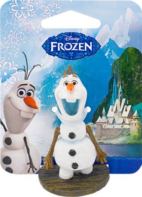 Image showing  Officially Licensed Disney's Frozen Fish Aquarium Ornament, Mini Olaf