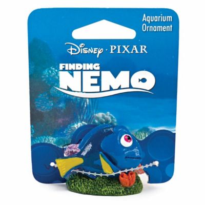 Image showing  Officially Licensed Disney's Finding Nemo Fish Tank and Aquarium Ornament, Mini Dory with Coral