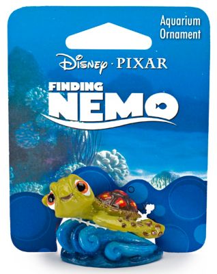 Image showing  Officially Licensed Finding Nemo Fish Aquarium Ornament, Mini Squirt