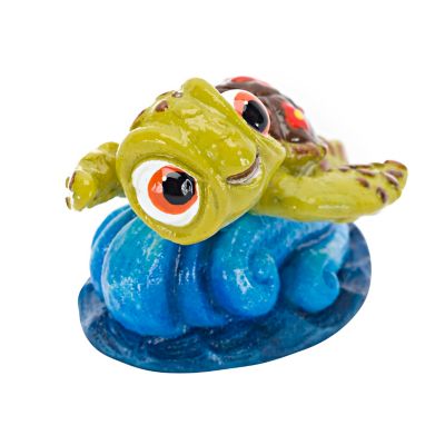 Image showing  Officially Licensed Finding Nemo Fish Aquarium Ornament, Mini Squirt