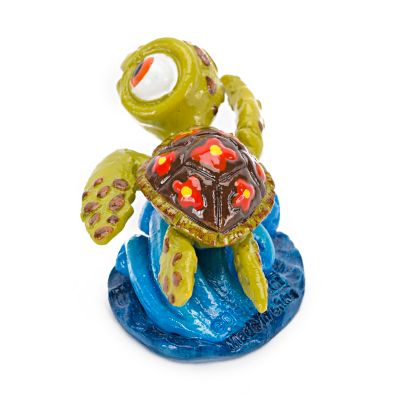 Image showing  Officially Licensed Finding Nemo Fish Aquarium Ornament, Mini Squirt