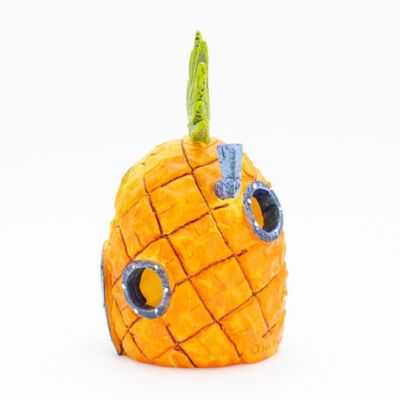 Image showing  Officially Licensed SpongeBob SquarePants Fish Aquarium Ornament, SpongeBob's Pineapple House