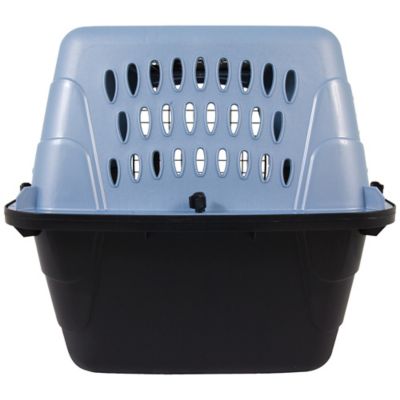 Image showing  2-Door Small Pet Kennel Cab, 24 in., Blue