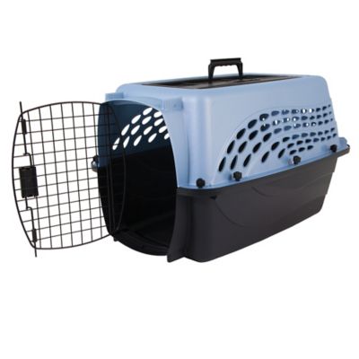 Image showing  2-Door Small Pet Kennel Cab, 24 in., Blue