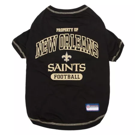 Pets First NFL New Orleans Saints Dog T-Shirt Dog Jerseys