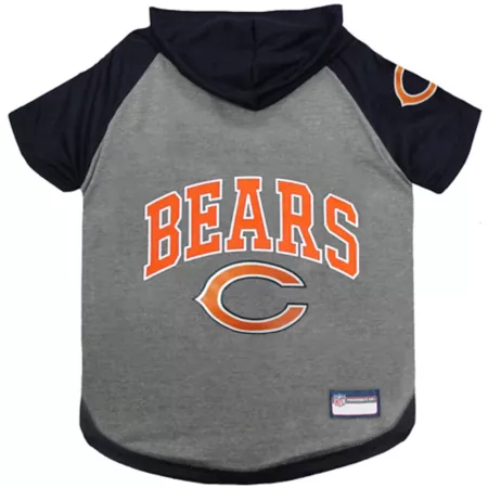 Pets First NFL Chicago Bears Dog Hoodie Dog Jerseys