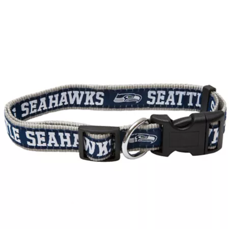 Pets First NFL Seattle Seahawks Collar Dog Basic Collars