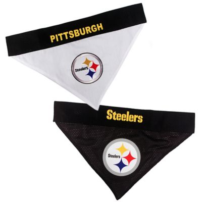 Pets First NFL Pittsburgh Steelers Reversible Pet Bandana
