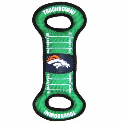 Pets First NFL Denver Broncos Field Tug Dog Toy