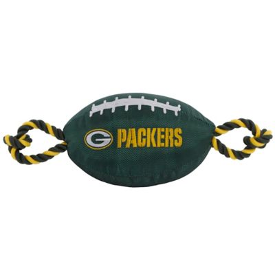 Pets First NFL Green Bay Packers Football Dog Toy