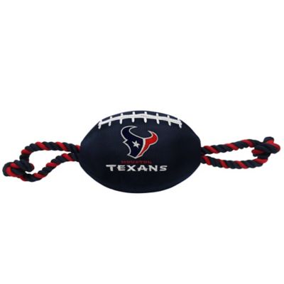 Pets First NFL Houston Texans Football Dog Toy