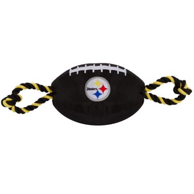 Pets First NFL Pittsburgh Steelers Football Dog Toy