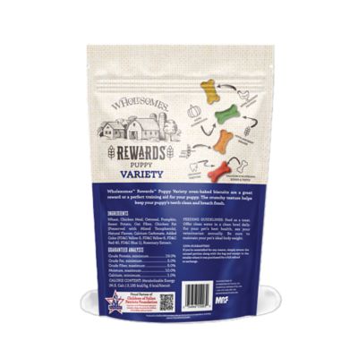 Image showing  Rewards Puppy Variety Oven-baked Dog Biscuits, 2 lb. Bag