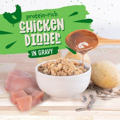 Image showing  Chicken Catcciatori Chicken Dinner in Gravy Wet Cat Food, 3 oz.