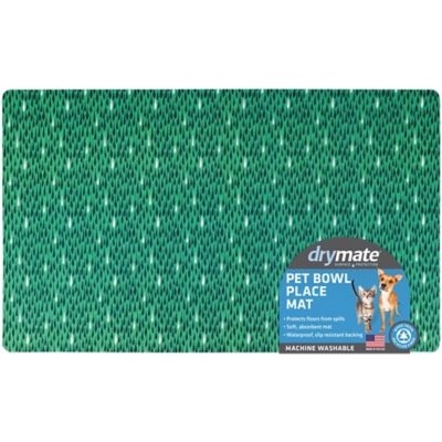 Image showing 5 th Drymate Pet Placemat, Green