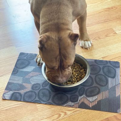 Image showing  Pet Placemat, Gray
